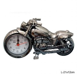 628724 - Часы настольные "Мотоцикл", размер: 21х12см